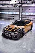 Nissan GT-R by AMS Performance on ADV.1 Wheels 2015 года